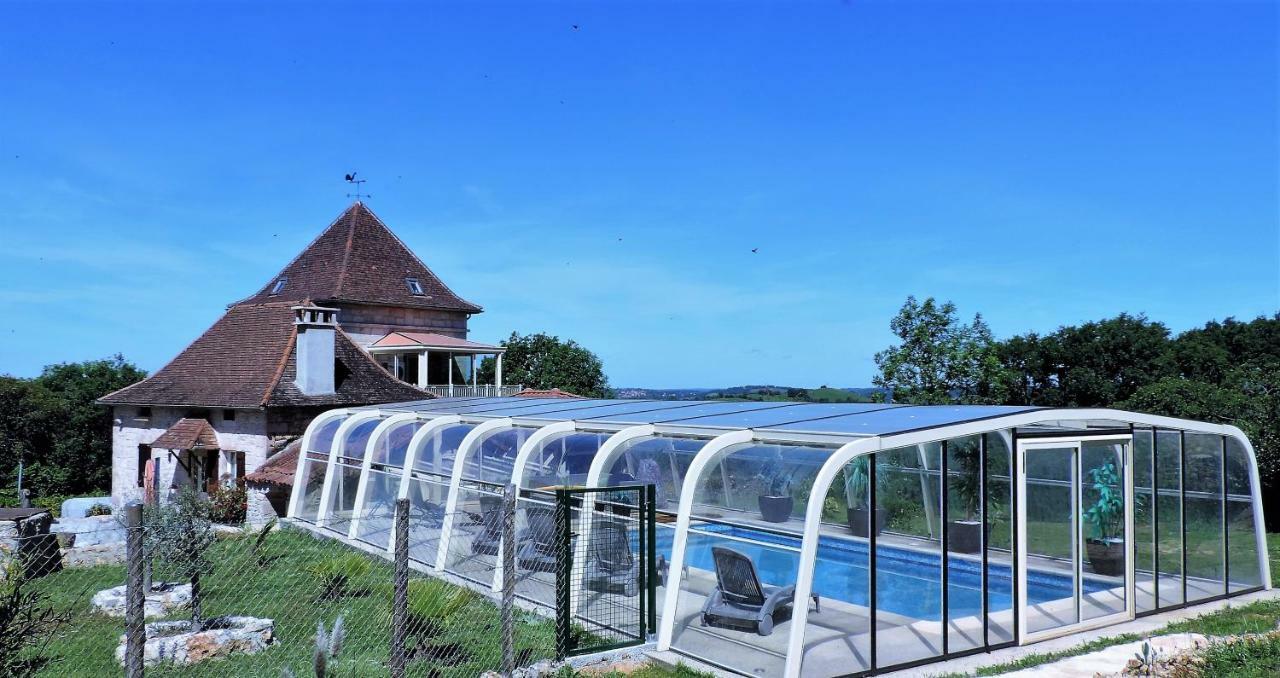 Villa Le Mas de Cascabel à Causse-et-Diege Extérieur photo