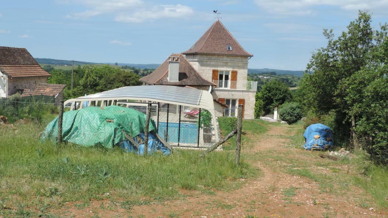 Villa Le Mas de Cascabel à Causse-et-Diege Extérieur photo