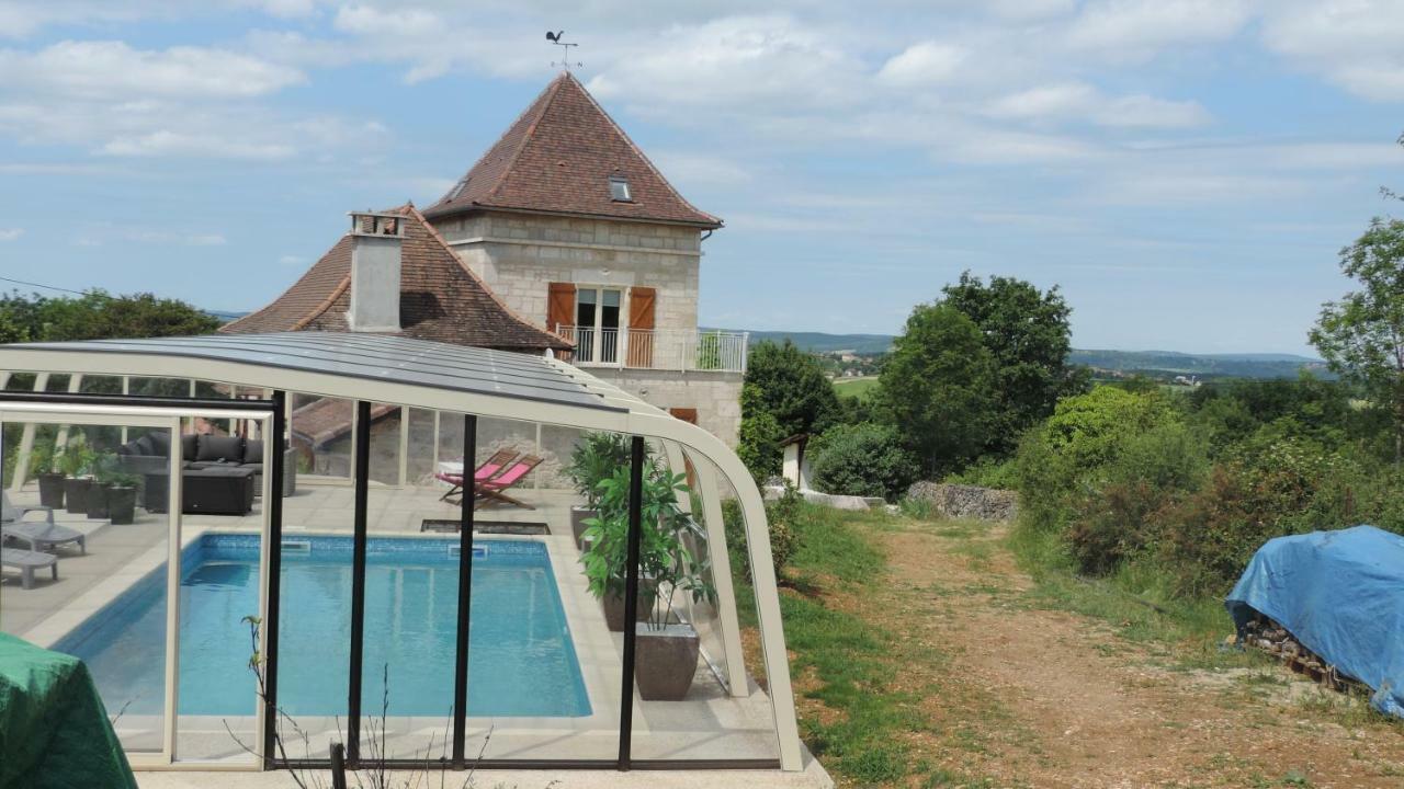 Villa Le Mas de Cascabel à Causse-et-Diege Extérieur photo